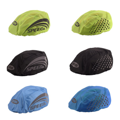 2 PCS Cycling Helmet Rain Cover Outdoor Reflective Safety Helmet Cover, Size: Free Size(Blue (Style 2)) - Protective Helmet & Masks by buy2fix | Online Shopping UK | buy2fix