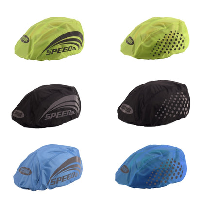 2 PCS Cycling Helmet Rain Cover Outdoor Reflective Safety Helmet Cover, Size: Free Size(Fluorescent Green (Style 2)) - Protective Helmet & Masks by buy2fix | Online Shopping UK | buy2fix