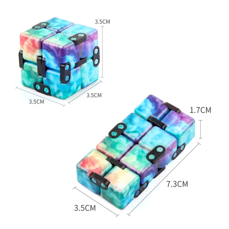 3 PCS Unlimited Magics Cube Colorful UV Printing Pocket Magic Cube Variety Folding Fingertip Magic Cube Decompression Toy(No.168-8-32 Hallowe Black) - Magic Cubes by buy2fix | Online Shopping UK | buy2fix