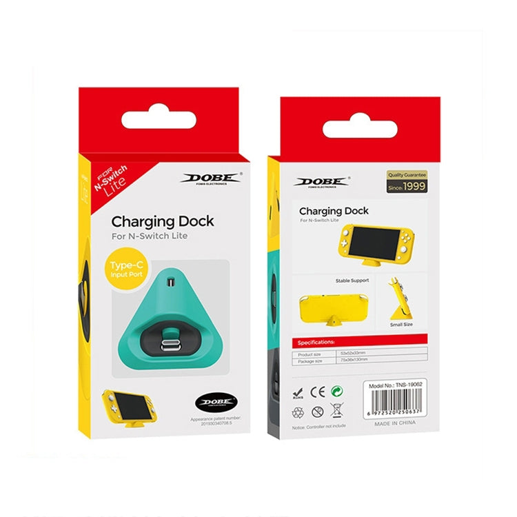 2 PCS DOBE TNS-19062 Host Charging Bottom Portable Triangle Game Console Charger For Switch / Lite(Yellow) - Charger & Power by DOBE | Online Shopping UK | buy2fix