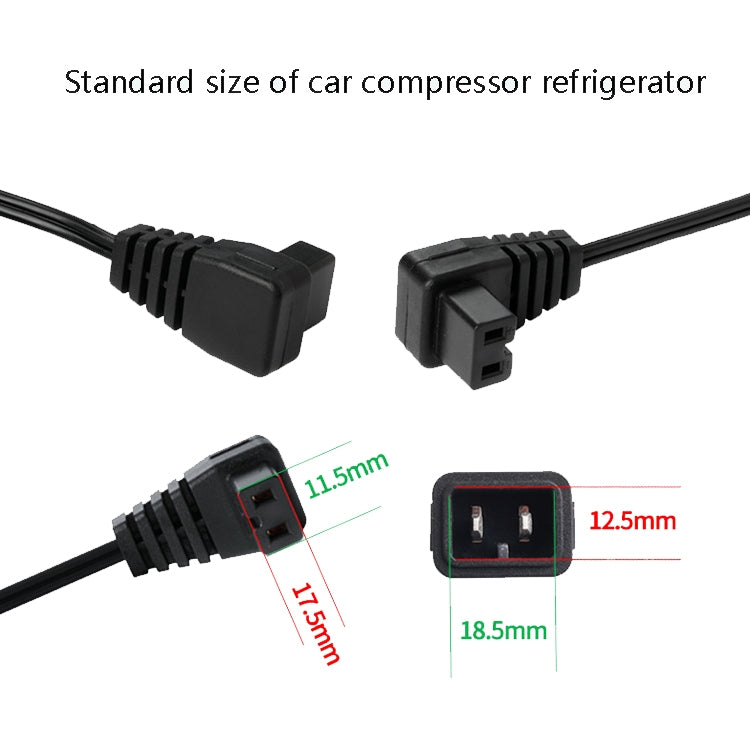 Car Compressor Refrigerator Line 12/24V Semiconductor Refrigerator Power Cord Cigarette Lighter Line, Specification: With Switch 5m - In Car by buy2fix | Online Shopping UK | buy2fix