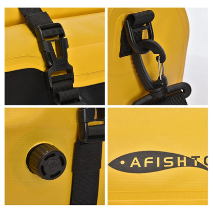 AFISHTOUR FM2031 40L Waterproof Travel Luggage Bag Large Capacity Motorcycle Rear Seat Bag(Black) - Bags & Luggages by AFISHTOUR | Online Shopping UK | buy2fix