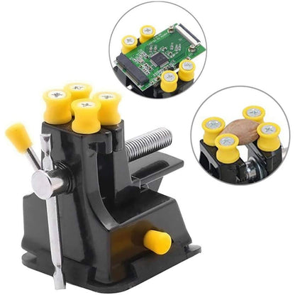 8025 Aluminum Alloy Suction Cup Olive Core Knife Holder Printing Bed Wood Carving Tools Micro Carving Fixture(Black) - Others by buy2fix | Online Shopping UK | buy2fix