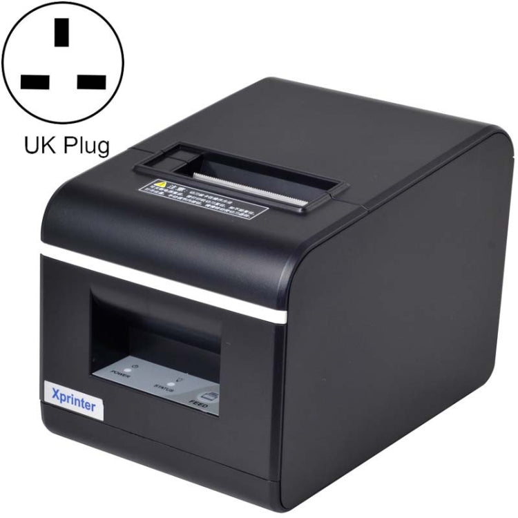 Xprinter XP-Q90EC 58mm Portable Express List Receipt Thermal Printer, Style:LAN Port(UK Plug) - Printer by Xprinter | Online Shopping UK | buy2fix