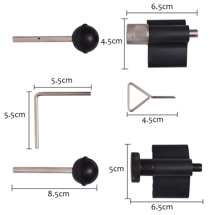 6 PCS / Set 181 Engine Camshaft Timing Tool - In Car by buy2fix | Online Shopping UK | buy2fix