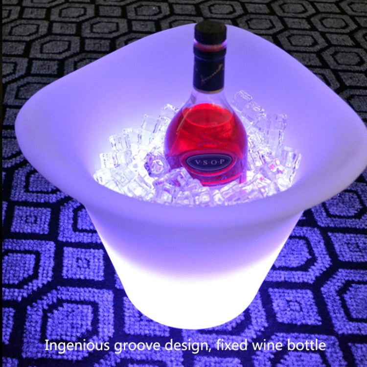 ES-IC014 Waterproof LED Luminous Ice Bucket For Bars, US Plug, Size: 34x34x27cm - Novelty Lighting by buy2fix | Online Shopping UK | buy2fix