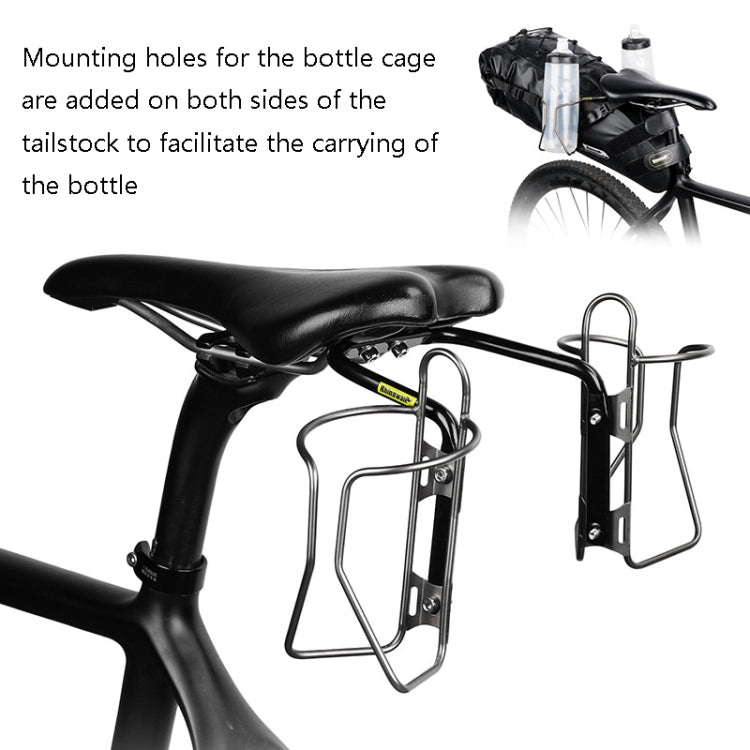 Rhinowalk SK500 Bicycle Tail Bag Stabilizer(Black) - Holders by Rhinowalk | Online Shopping UK | buy2fix