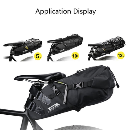 Rhinowalk SK500 Bicycle Tail Bag Stabilizer(Black) - Holders by Rhinowalk | Online Shopping UK | buy2fix