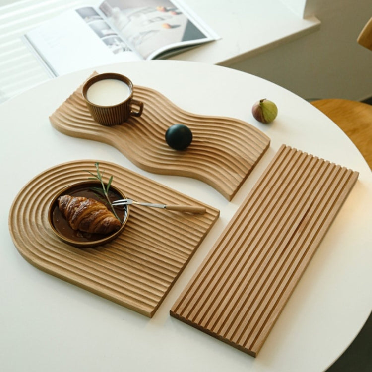 Small Circle  Wooden Tray Photography Shooting Props - Camera Accessories by buy2fix | Online Shopping UK | buy2fix