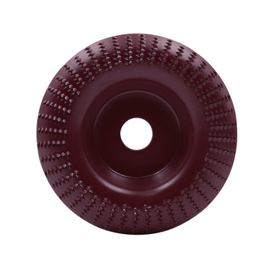 Woodworking Sanding Plastic Stab Discs Hard Round Grinding Wheels For Angle Grinders, Specification: 100mm Wine Red Curved - Abrasive Tools & Accessories by buy2fix | Online Shopping UK | buy2fix