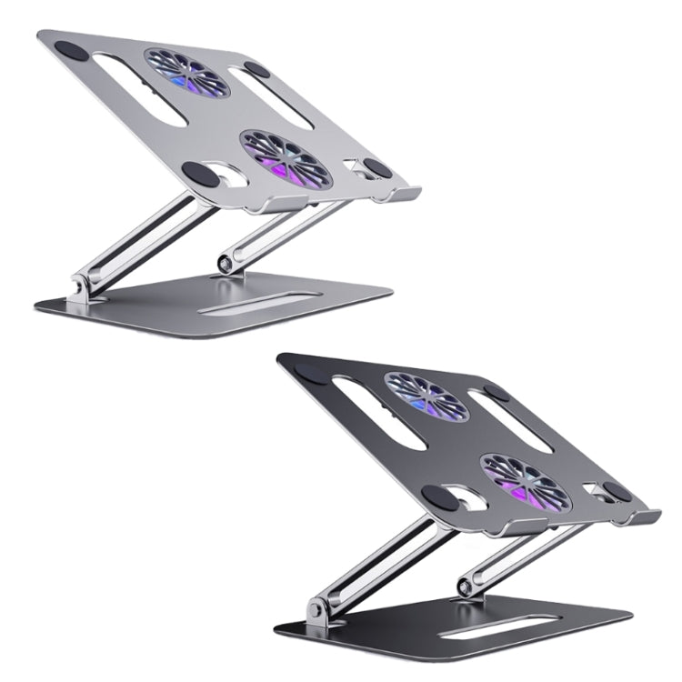 BONERUY P43F Aluminum Alloy Folding Computer Stand Notebook Cooling Stand, Colour: Silver - Cooling Pads by BONERUY | Online Shopping UK | buy2fix