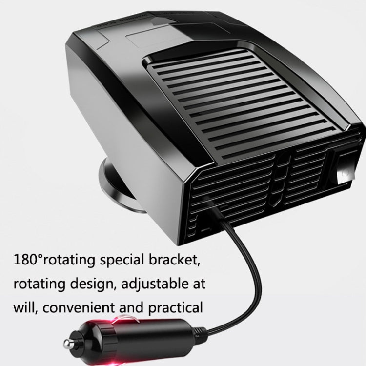 8265 Vehicle-Mounted Cooling And Heating Fan Defogger(24V Black) - Heating & Fans by buy2fix | Online Shopping UK | buy2fix