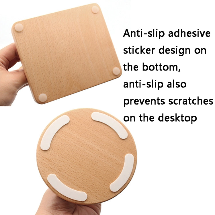 AM-EJZJ001 Desktop Solid Wood Headset Display Stand, Style: F - Apple Accessories by buy2fix | Online Shopping UK | buy2fix