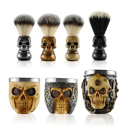 Skull Cleansing Shaving and Foaming Tools, Color Classification: Skull Head Bubbling Bowl - Hair Trimmer by buy2fix | Online Shopping UK | buy2fix