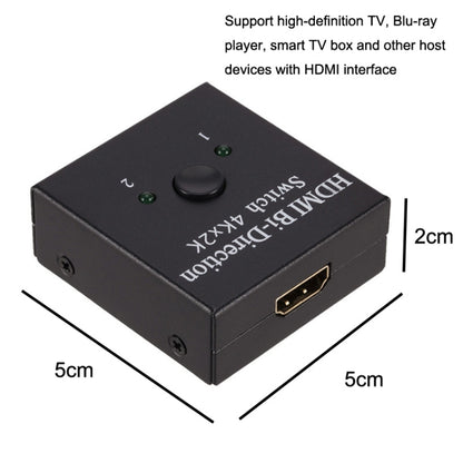 ZHQ010 HDMI Two-Way Smart 2 to 1 Out Switch - Switch by buy2fix | Online Shopping UK | buy2fix