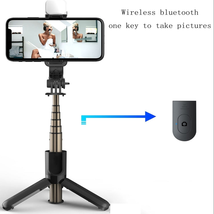 CYKE L11S Bluetooth Selfie Stick Beauty Fill Light Live Tripod(L11S Selfie Stick) - Consumer Electronics by CYKE | Online Shopping UK | buy2fix