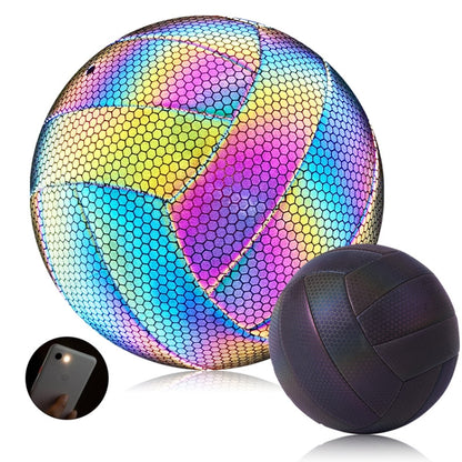 MILACHIC Fluorescent Volleyball No.5 PU Machine Stitched Volleyball(6932 Honeycomb) - Balls by MILACHIC | Online Shopping UK | buy2fix