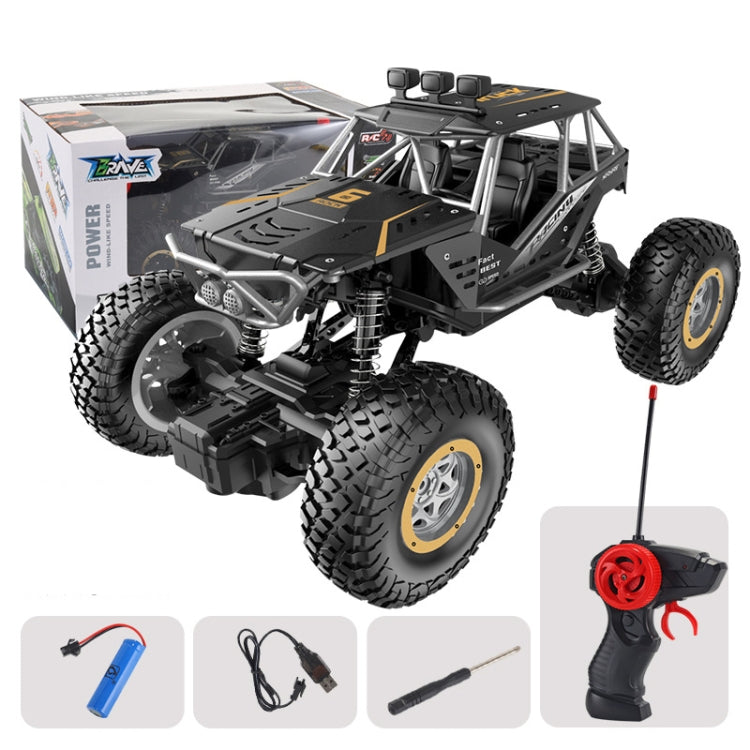 JZRC Alloy Remote Control Off-Road Vehicle Charging Remote Control Car Toy For Children Large Alloy Black - RC Cars by JZRC | Online Shopping UK | buy2fix