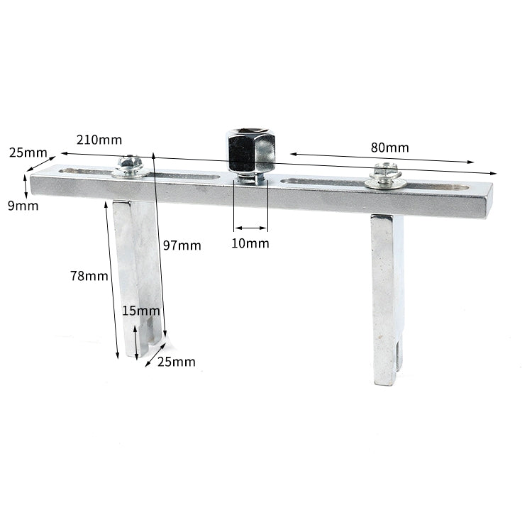 Adjustable Universal Fuel Tank Cap Removal Tool, Style: Right Angle Type - Engine Repair Tools by buy2fix | Online Shopping UK | buy2fix