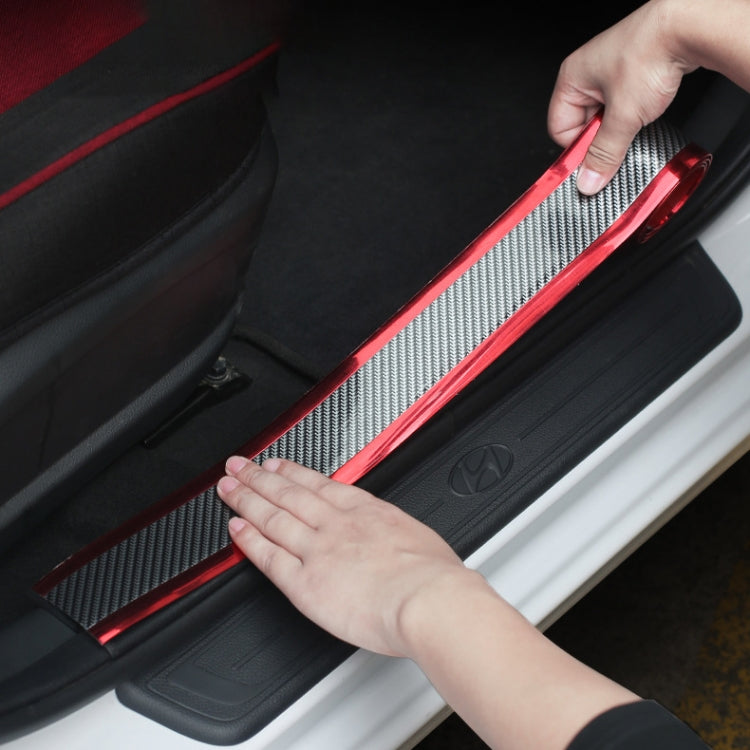 6m Car Bumper Anti-Collision Strip, Color: Two-color Red 3cm - In Car by buy2fix | Online Shopping UK | buy2fix