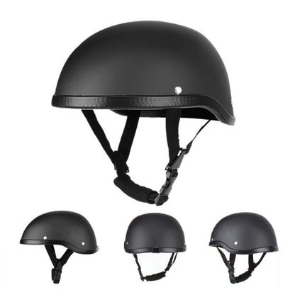 BSDDP A0315 Summer Scooter Half Helmet(Matte Black) - Protective Helmet & Masks by BSDDP | Online Shopping UK | buy2fix