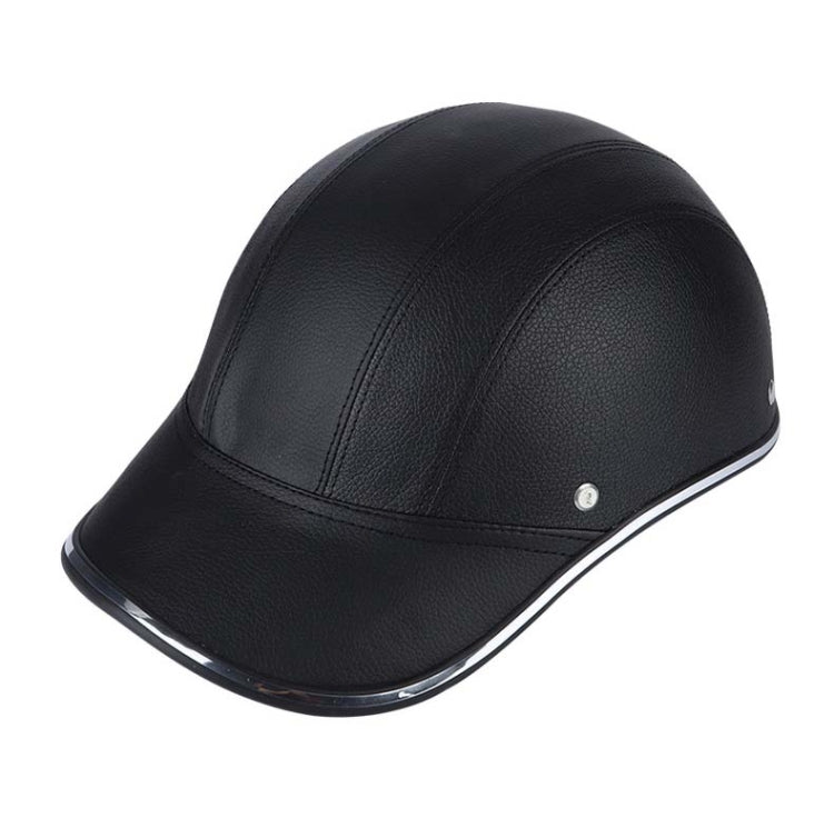 BSDDP A0322 Summer Half Helmet Lightweight Safety Helmet(Black) - Protective Helmet & Masks by BSDDP | Online Shopping UK | buy2fix