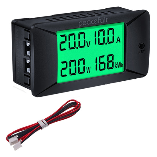 Peacefair PZEM-025 DC Multifunctional DC Digital Display Tester, Specification: 300A - Consumer Electronics by Peacefair | Online Shopping UK | buy2fix