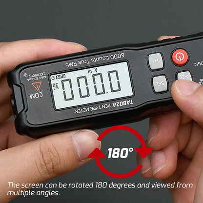 TASI Pen Multimeter Small Portable Intelligent Universal Table, Style: TA802A Automatic Range - Consumer Electronics by TASI | Online Shopping UK | buy2fix