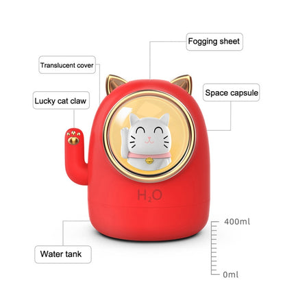 A-16 Home Office Silent Mini Lucky Cat USB Humidifier(Pink) - Home & Garden by buy2fix | Online Shopping UK | buy2fix