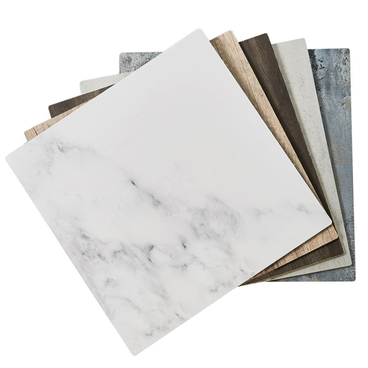 40x40cm PVC Photo Background Board(White Marble) - Camera Accessories by buy2fix | Online Shopping UK | buy2fix