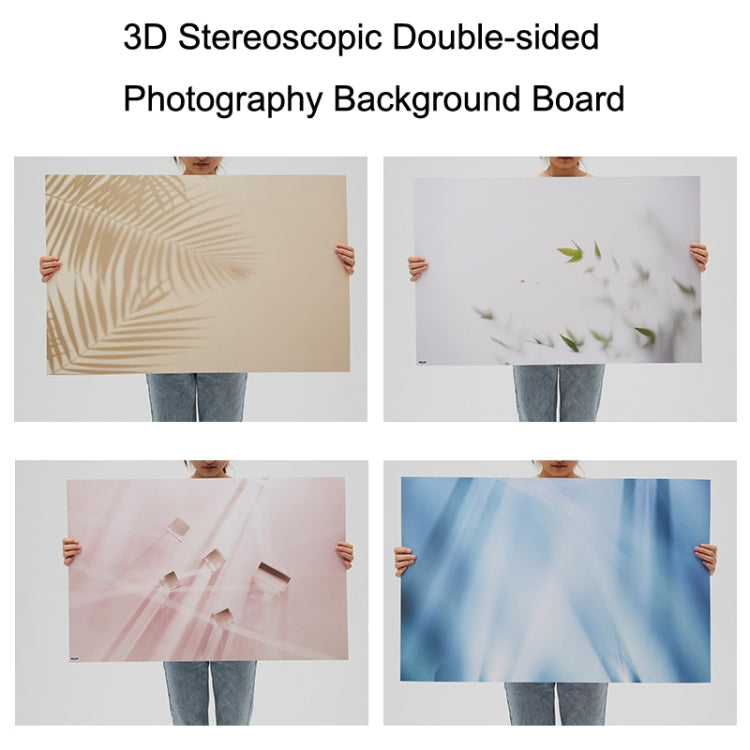 2 PCS 3D Stereoscopic Double-sided Photography Background Board(Water Ripple) - Camera Accessories by buy2fix | Online Shopping UK | buy2fix