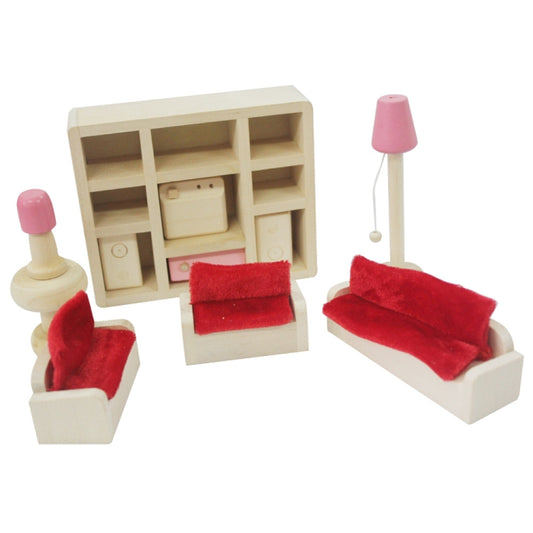 Pretend Play Mini Simulation Children Small Furniture Doll House Toy(Living Room) - Pretend Play Toys by buy2fix | Online Shopping UK | buy2fix