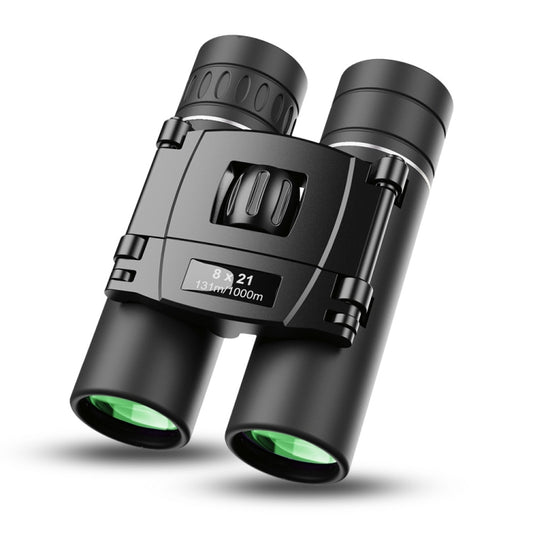 APEXEL 8 x 21 Zoom Binoculars Telephoto 3000m Long Distance Foldable HD Mini Telescope(Black) - Binoculars by APEXEL | Online Shopping UK | buy2fix