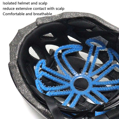 Riding Silicone Helmet Inner Pad Anti-Pressure Hair Breathable Portable Helmet Pad(Black) - Protective Helmet & Masks by buy2fix | Online Shopping UK | buy2fix