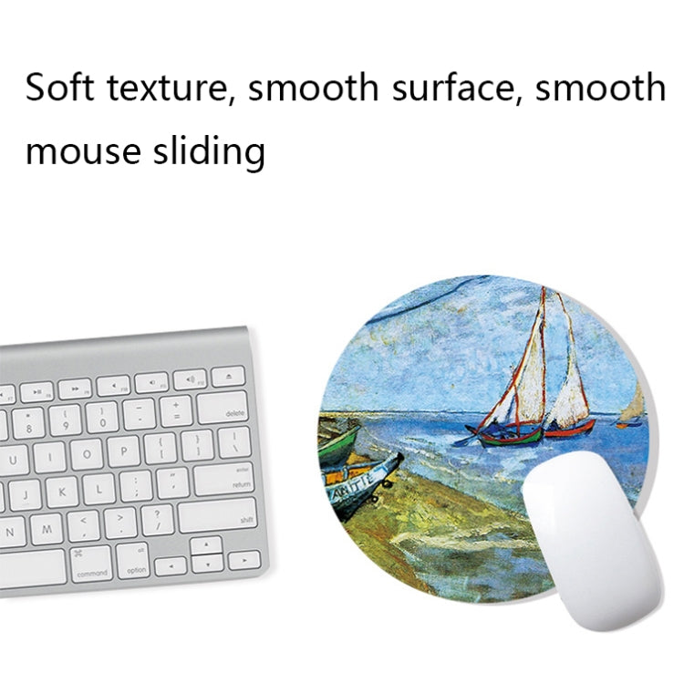 300x800x4mm Locked Am002 Large Oil Painting Desk Rubber Mouse Pad(Scarecrow) - Mouse Pads by buy2fix | Online Shopping UK | buy2fix