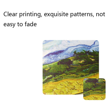 400x900x2mm Locked Am002 Large Oil Painting Desk Rubber Mouse Pad(Iris) - Mouse Pads by buy2fix | Online Shopping UK | buy2fix