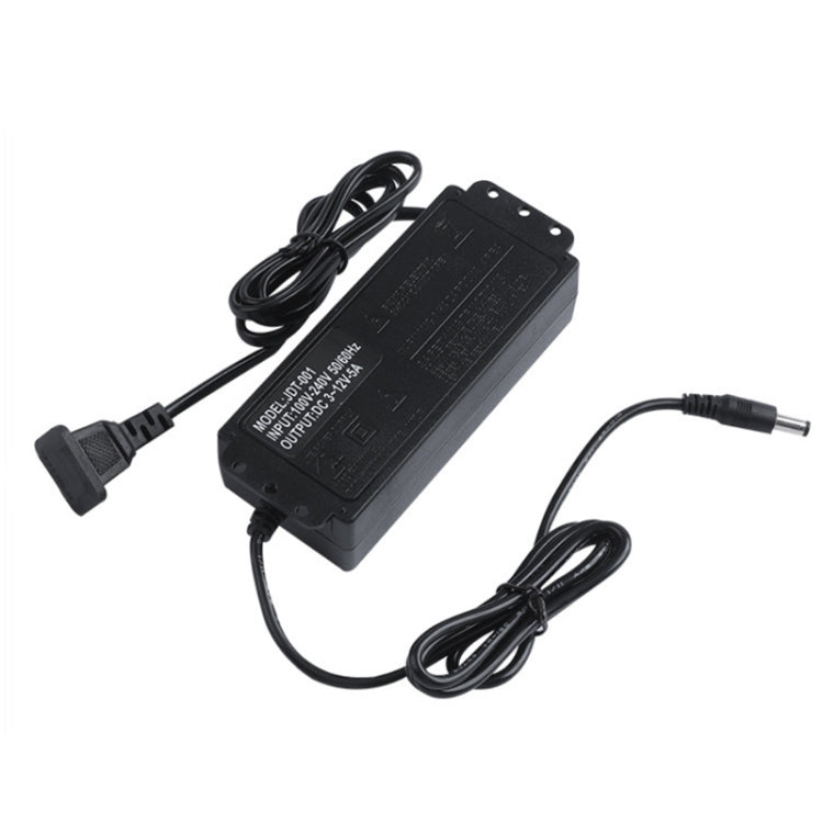 HuaZhenYuan 3-12V5A High Power Speed Regulation And Voltage Regulation Power Adapter With Monitor, Model: UK Plug - Consumer Electronics by HuaZhenYuan | Online Shopping UK | buy2fix