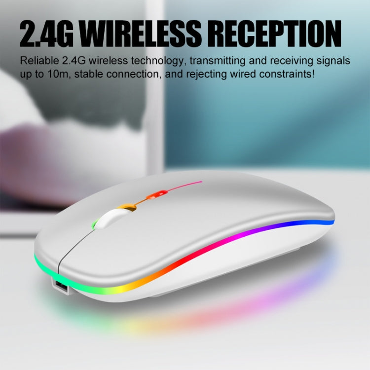 K-Snake BM110 RGB Lighting Effect Wireless Bluetooth Mouse(Black) - Wireless Mice by K-Snake | Online Shopping UK | buy2fix