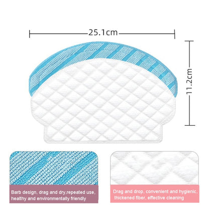 20pcs Disposable Wipes For Ecovacs OZMO 950 920 T5  DX55 DJ65 Vacuum Cleaner Accessories - Consumer Electronics by buy2fix | Online Shopping UK | buy2fix
