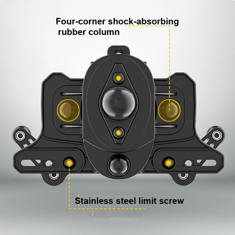 Motorcycle Bracket Crab Navigation Phone Bracket,Style： U-shaped - In Car by buy2fix | Online Shopping UK | buy2fix