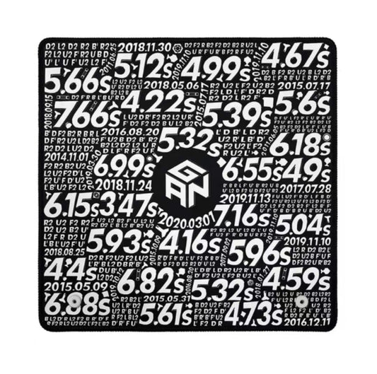GAN Timer-themed Magic Cube Mat Quick Stack Cup Training Mat Non-Slip Mouse Pad(Silver) - Magic Cubes by buy2fix | Online Shopping UK | buy2fix