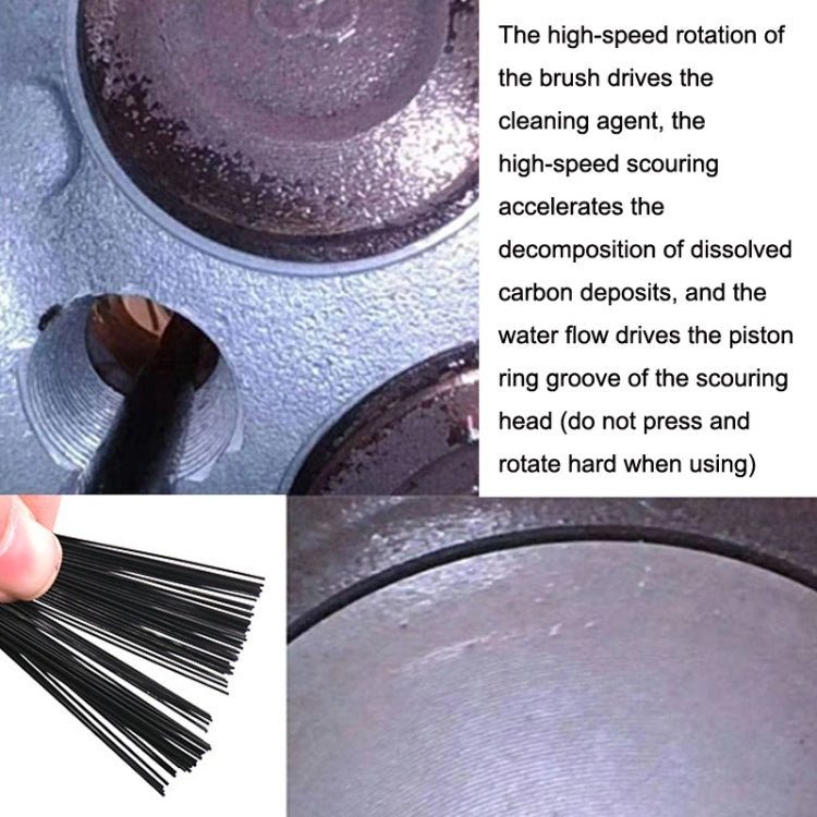 2 PCS Car Engine Cylinder Carbon Cleaning Brush, Specification: Carbon Brush - In Car by buy2fix | Online Shopping UK | buy2fix