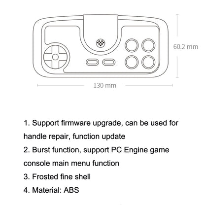 8Bitdo PCE2.4G Wireless Gamepad For Switch(Black) - Gamepads by 8Bitdo | Online Shopping UK | buy2fix