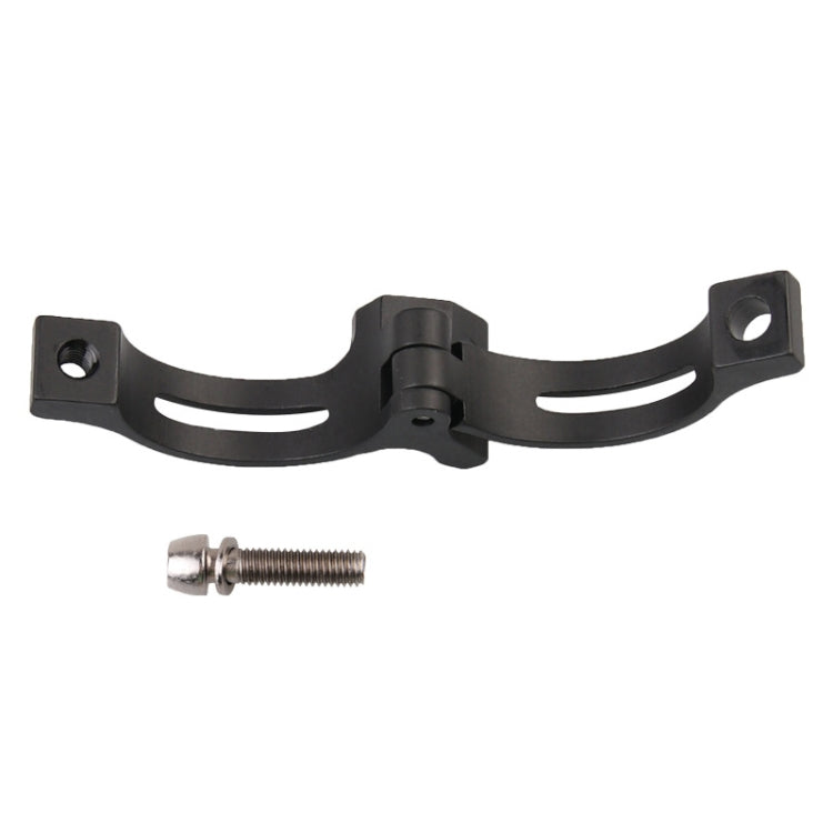 FMFXTR Bike Front Derailleur Clamp Straight Lock Turn to Clamp Converting Seat(Black 34.9mm) - Outdoor & Sports by FMFXTR | Online Shopping UK | buy2fix