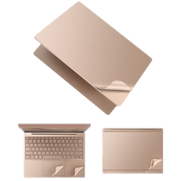 JRC 4 in 1 Top Cover Film + Full Support Film + Bottom Cover Film + Touch Film for Surface Laptop Go 12.4(Sandstone Gold) - Screen & Keyboard Cover by JRC | Online Shopping UK | buy2fix