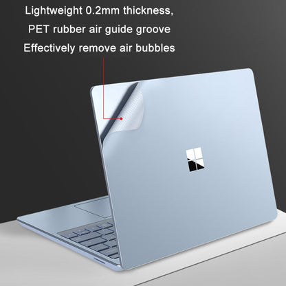 JRC 4 in 1 Top Cover Film + Full Support Film + Bottom Cover Film + Touch Film for Surface Laptop Go 12.4(Bright Platinum) - Screen & Keyboard Cover by JRC | Online Shopping UK | buy2fix