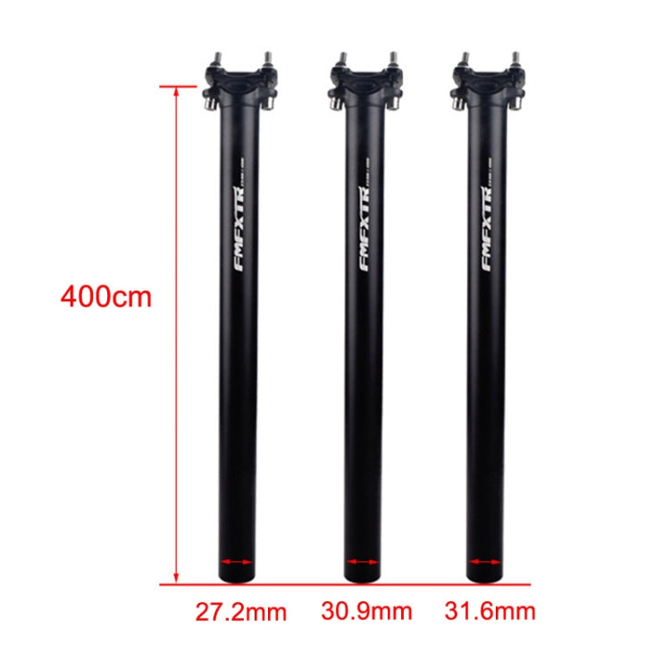 FMFXTR Bicycle Extended Saddle Seat Tube Double Nail Straight Tube, Specification: 27.2mm(Red) - Outdoor & Sports by FMFXTR | Online Shopping UK | buy2fix