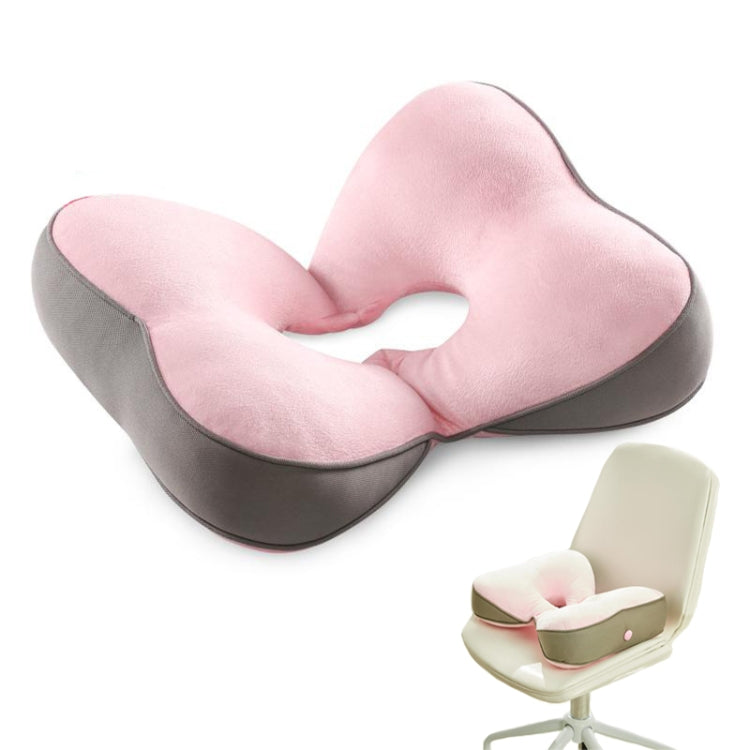 FANNIS Butterfly Office Hip Support Memory Foam Cushion, Size: 41x33x8cm(Pink) - Home & Garden by FANNIS | Online Shopping UK | buy2fix