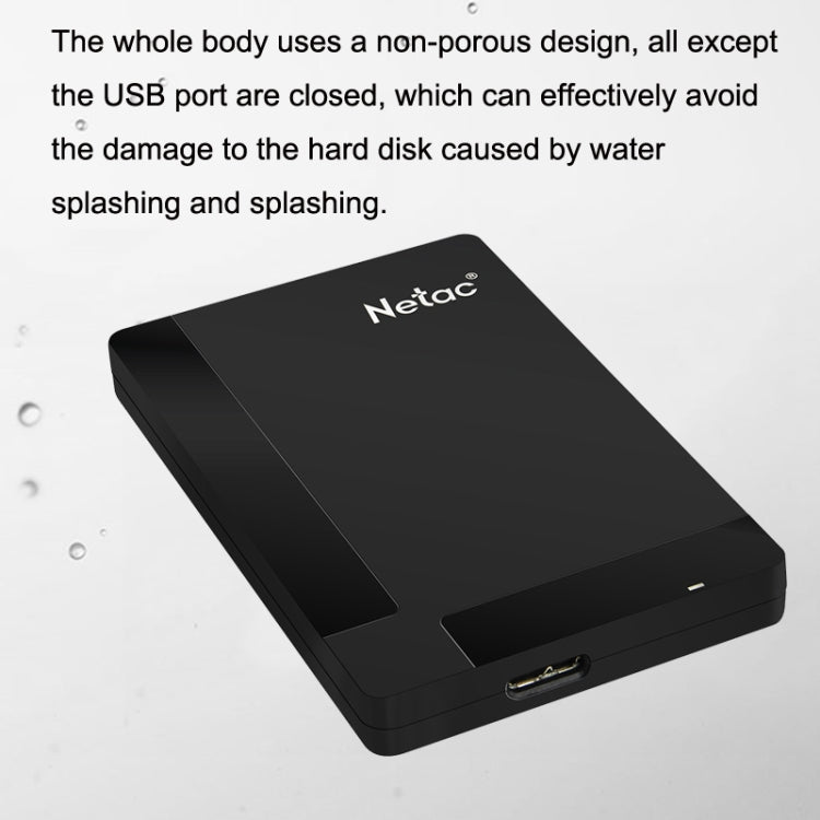 Netac K218 High Speed 2.5 Inch Software Encrypted Mobile Hard Drive, Capacity: 1TB - External Hard Drives by Netac | Online Shopping UK | buy2fix
