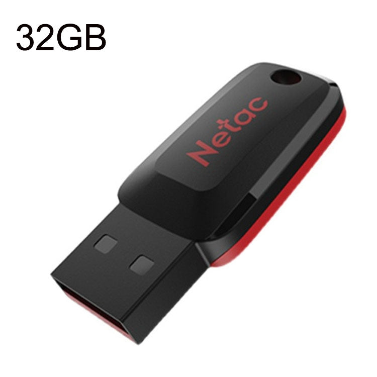Netac U197 Office File High Speed USB Flash Drive, Capacity: 32GB(Black) - USB Flash Drives by Netac | Online Shopping UK | buy2fix